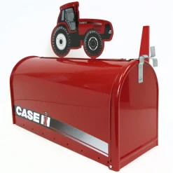 Case IH Steel Mailbox with Magnum Tractor Topper