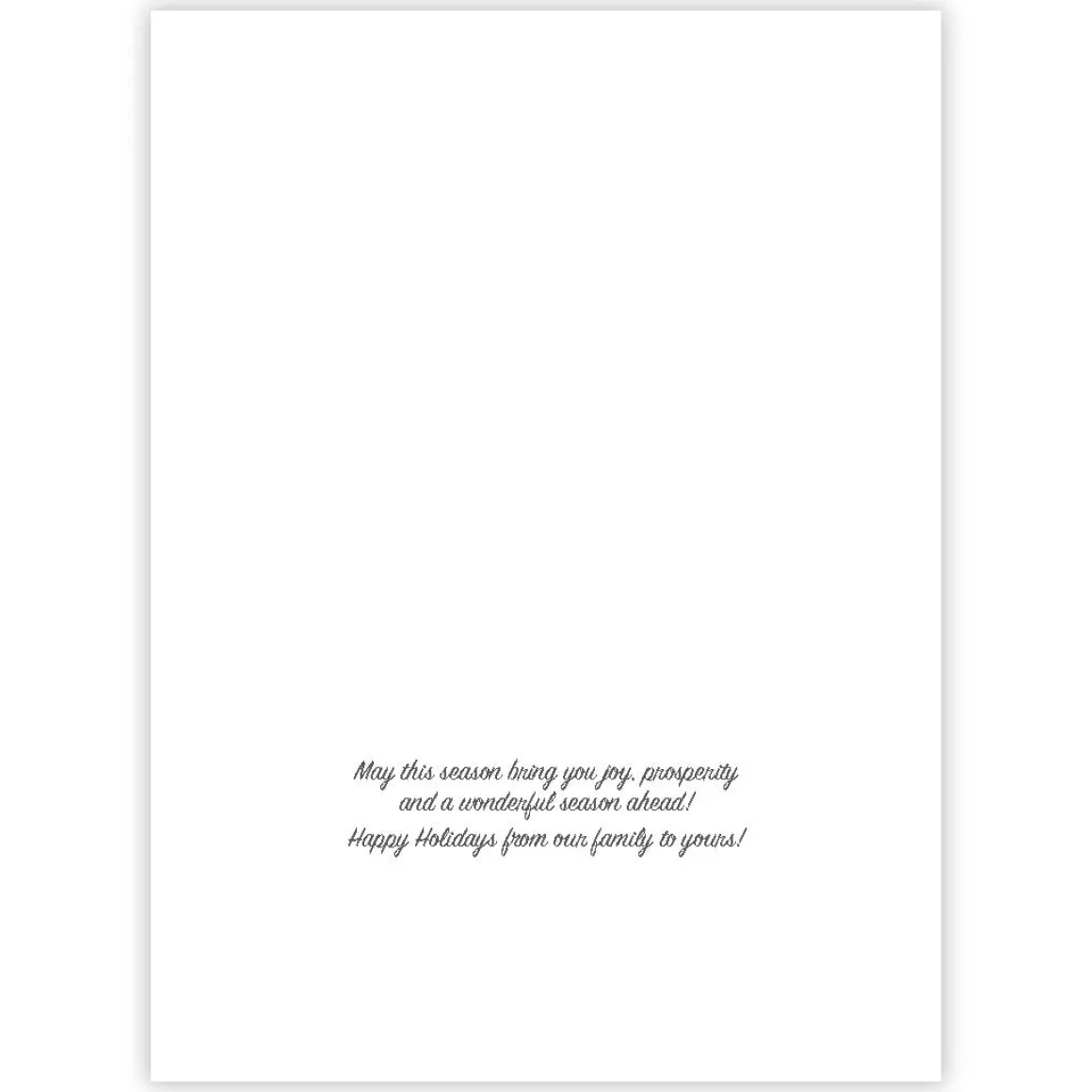 Case IH Trio Machinery "Season Greetings" Holiday Cards 8 Pack