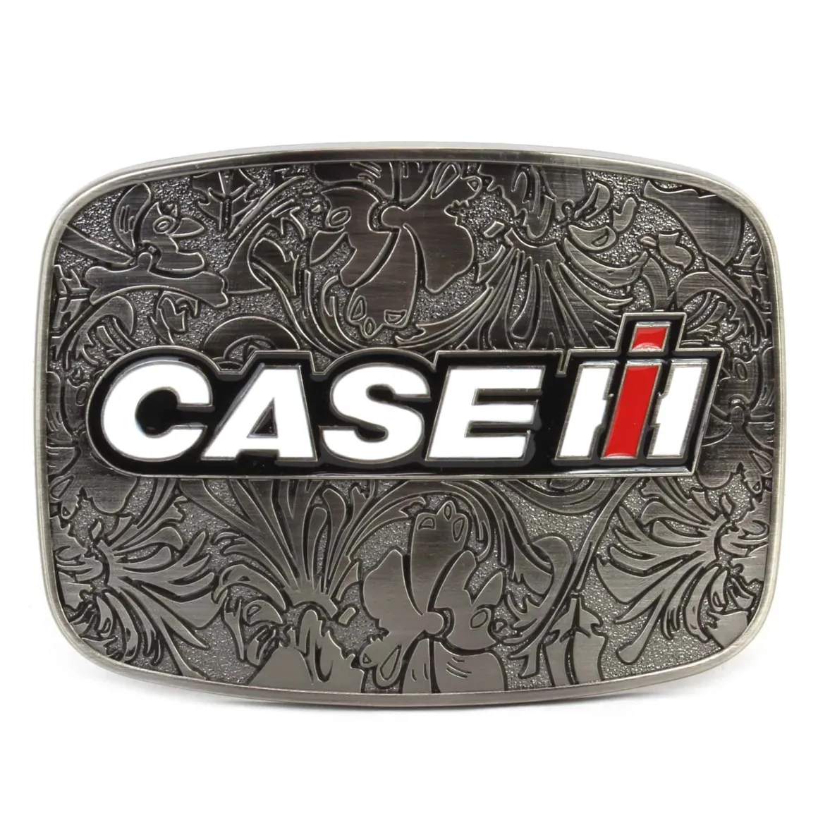 Case IH Western Style Rectangular Belt Buckle