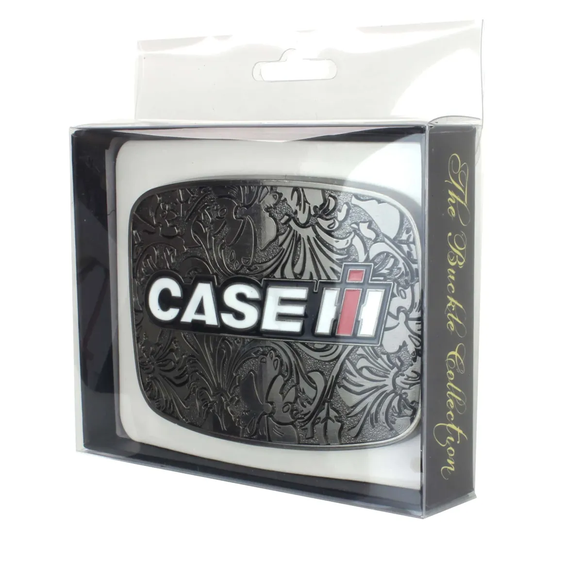Case IH Western Style Rectangular Belt Buckle