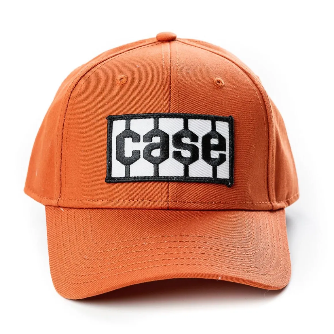 Case Solid Burnt Orange Tread Logo Hat