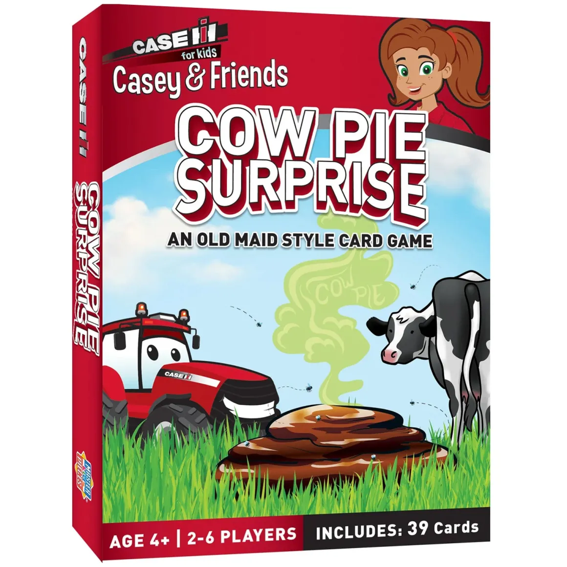 Casey & Friends Case IH Cow Pie Surprise Card Game