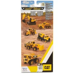 CAT Construction Metal Vehicle 3 Pack with Concrete Mixer, Dump Truck & Grader