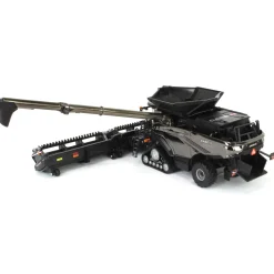 Charcoal Chrome Chase Unit ~ 1/64 Case IH AF11 Combine with Tracks, 2024 Farm Show, ERTL Prestige