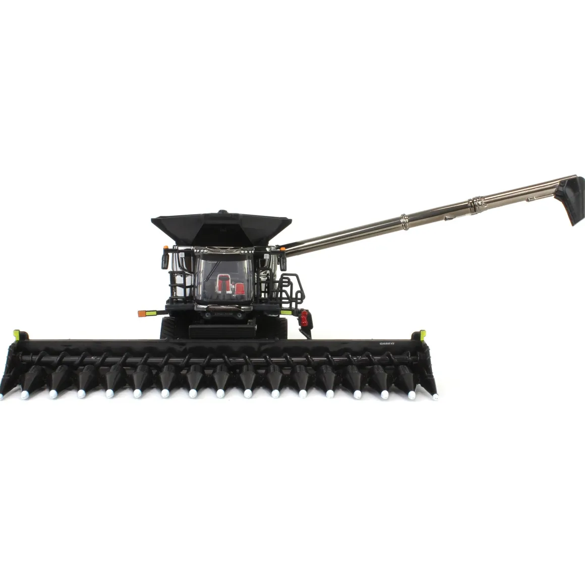 Charcoal Chrome Chase Unit ~ 1/64 Case IH AF11 Combine with Tracks, 2024 Farm Show, ERTL Prestige