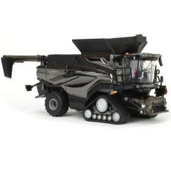 Charcoal Chrome Chase Unit ~ 1/64 Case IH AF11 Combine with Tracks, 2024 Farm Show, ERTL Prestige