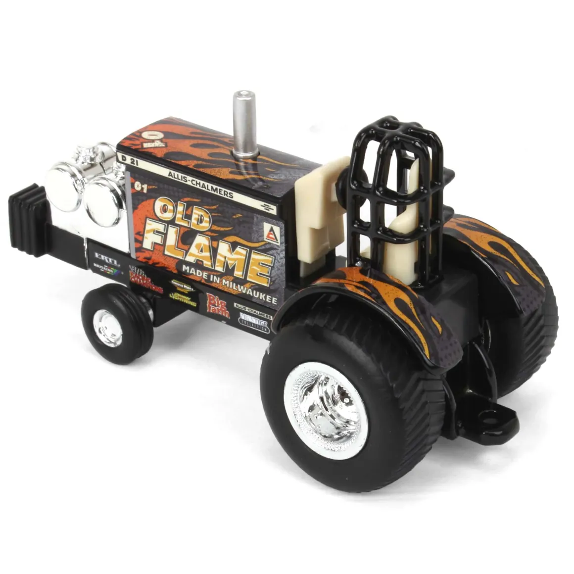 Chase Unit ~ 1/64 Allis Chalmers "Old Flame" Pulling Tractor