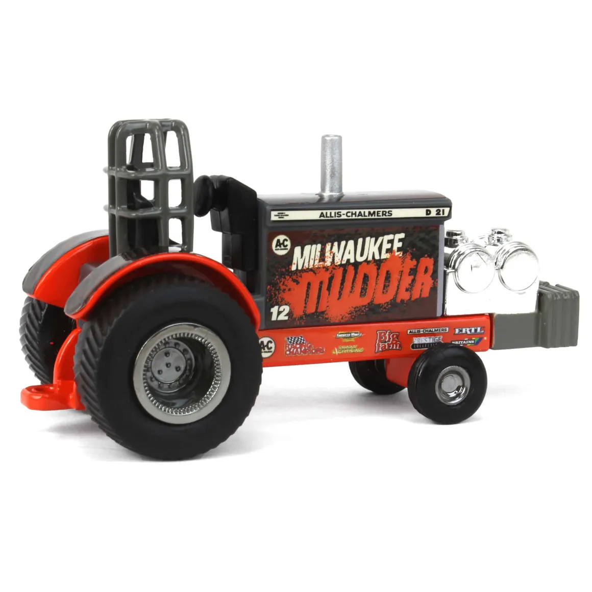 Chase Unit ~ 1/64 Allis Chalmers "Milwaukee Mudder" Pulling Tractor