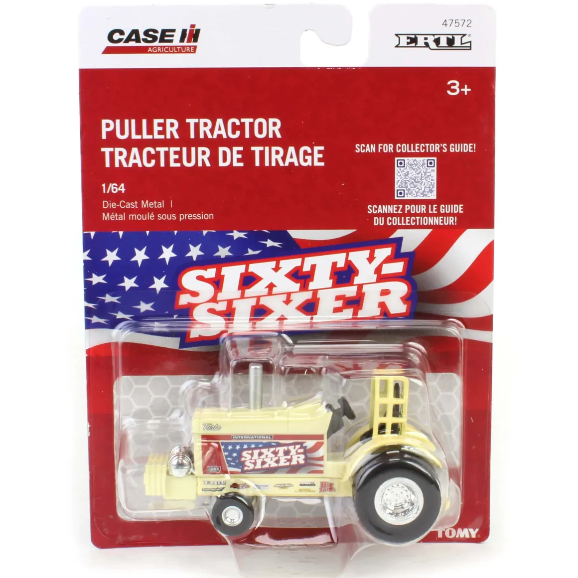 Chase Unit ~ 1/64 International 1066 "Sixty-Sixer" Vintage Pulling Tractor