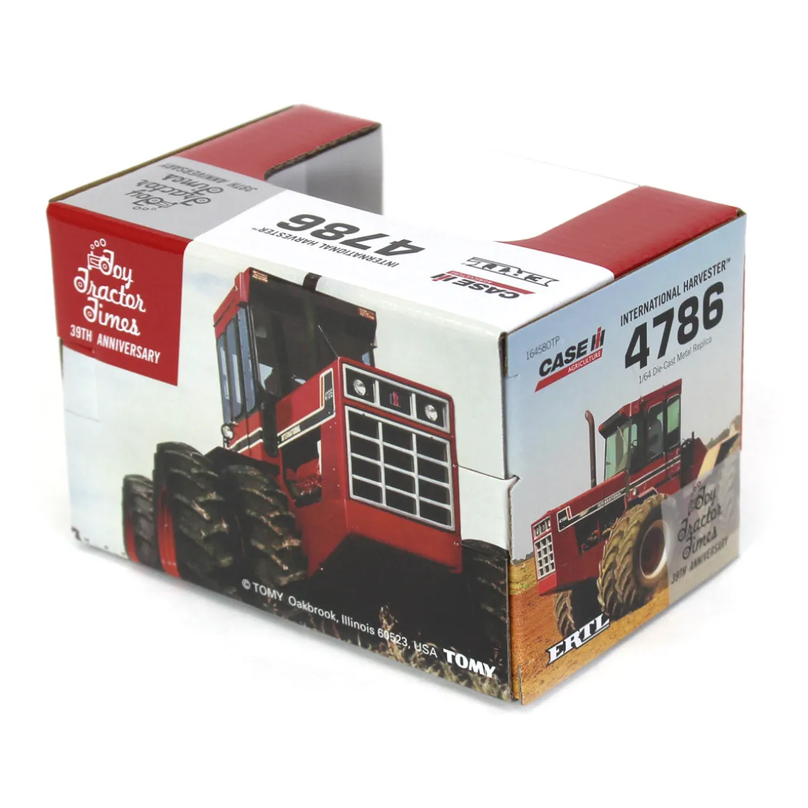 Chase Unit ~ 1/64 International Harvester 4786 4WD w/ Front & Rear Duals, Toy Tractor Times