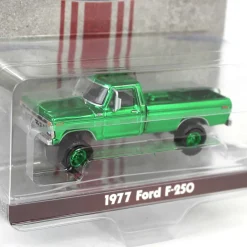 Chase Unit ~ 1/64 Lifted 1977 Ford F-250, Red, Midwest Diecast Exclusive