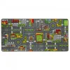 Extra Large Street Play Carpet with Education Roads, City & Buildings - 79in x 37.4in