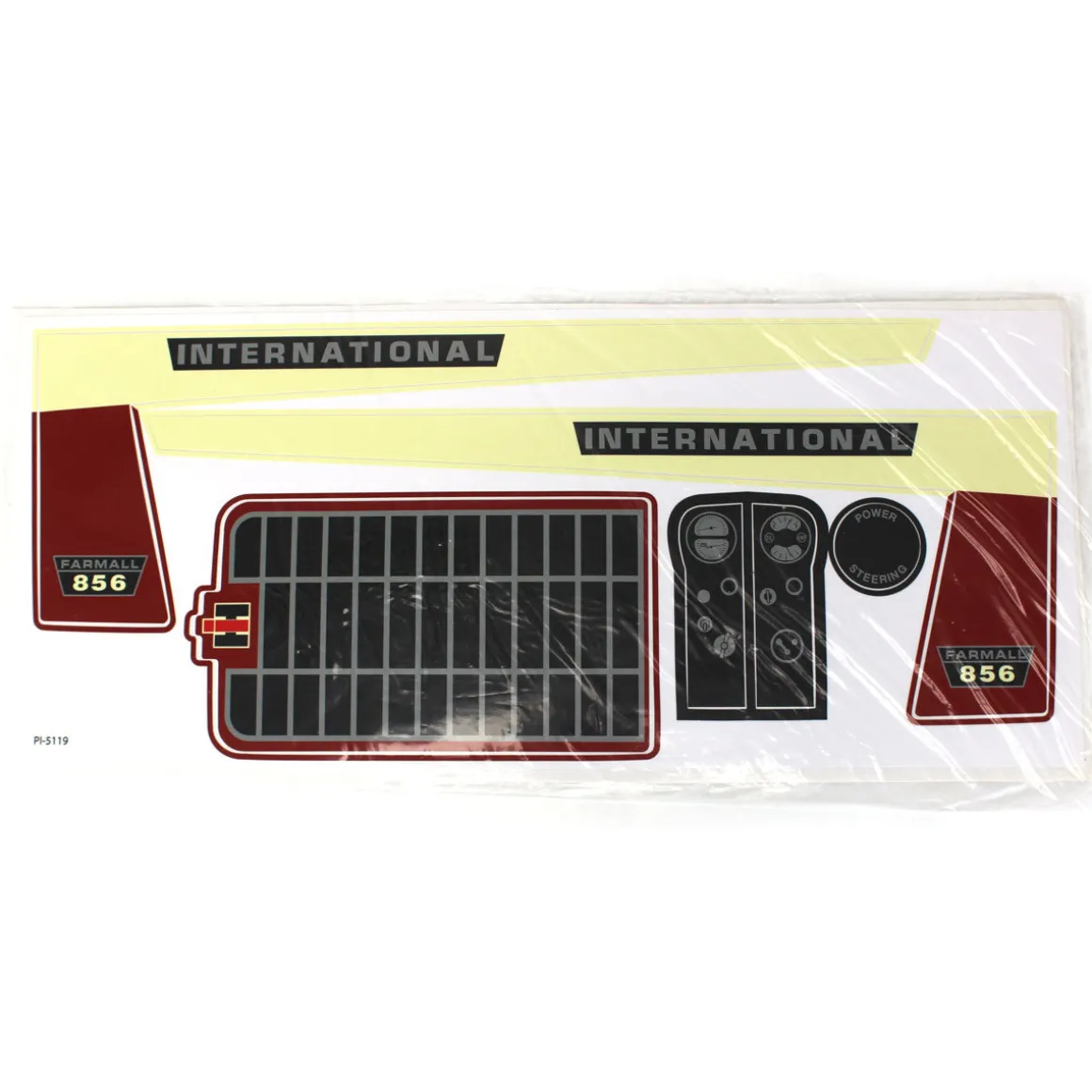 Farmall 856 Pedal Tractor Decal Set