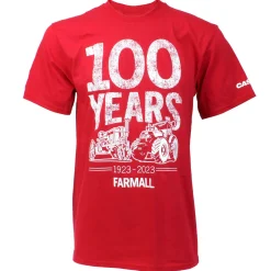 Farmall 100 Years 1923-2023 Red Short Sleeve T-Shirt
