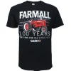 Farmall 100 Years Black Short Sleeve T-Shirt
