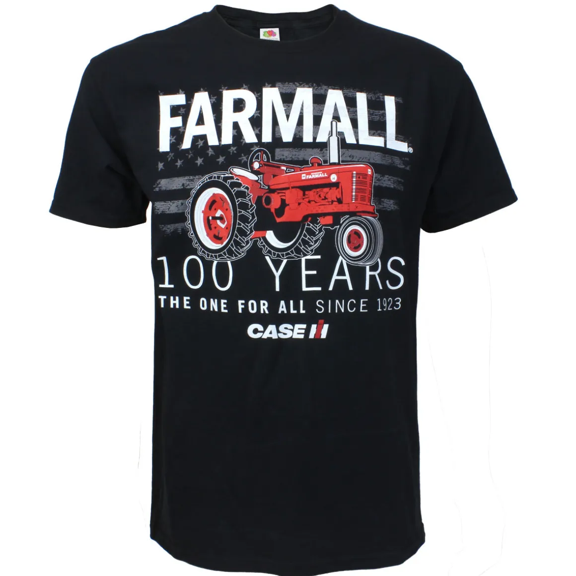 Farmall 100 Years Black Short Sleeve T-Shirt
