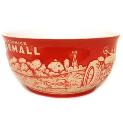 Farmall Large Raised-Relief Stoneware Bowl