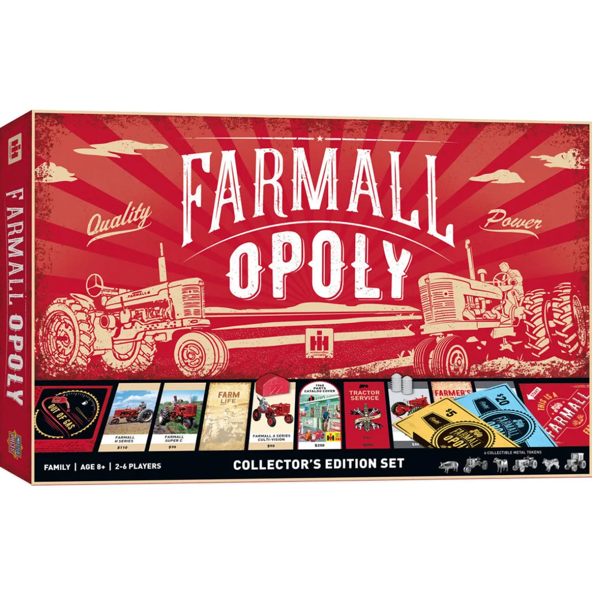 Farmall Opoly Board Game