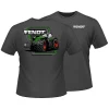 Fendt 1050 Tractor Charcoal Gray Short Sleeve T-Shirt