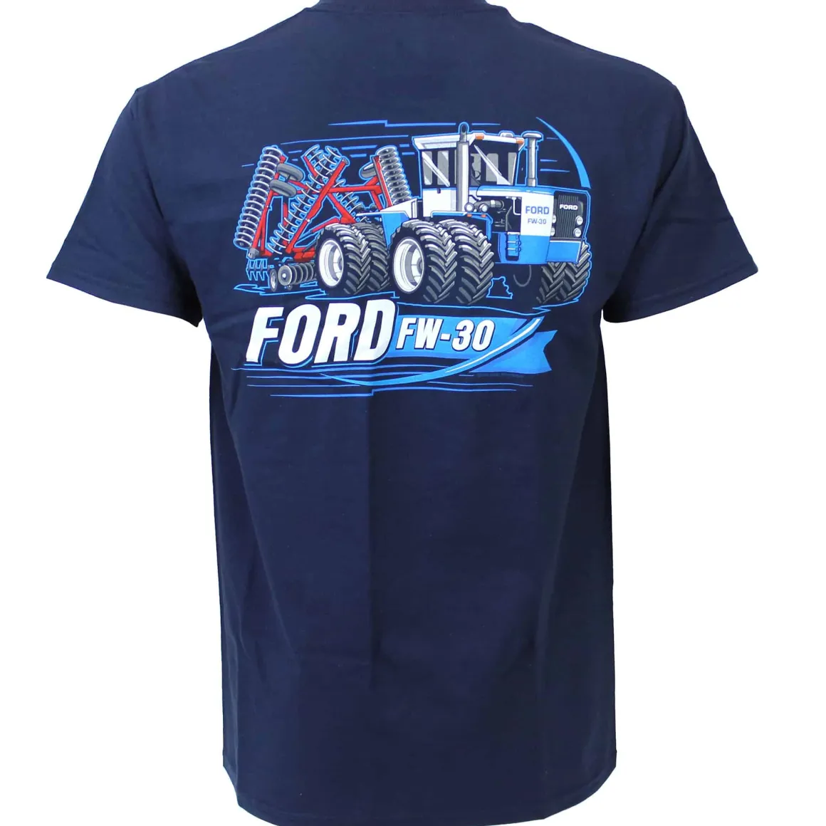 Ford FW-30 with Wing Disk Navy Short Sleeve T-Shirt