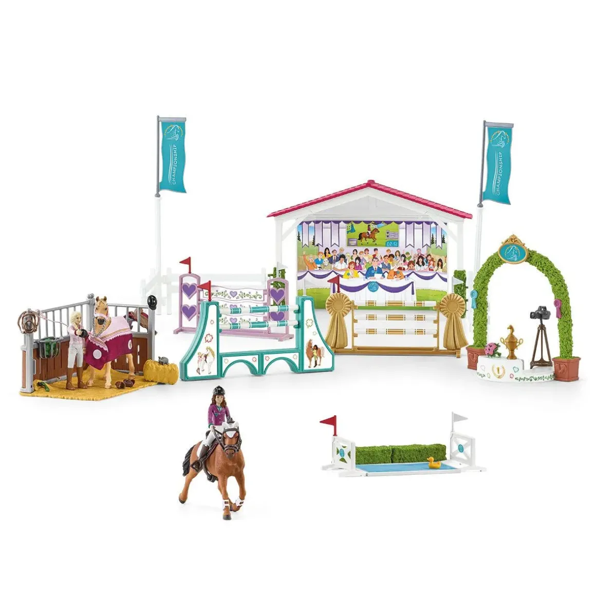 Friendship Horse Tournament Set by Schleich