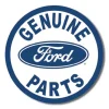 Genuine Ford Parts Round Tin Sign