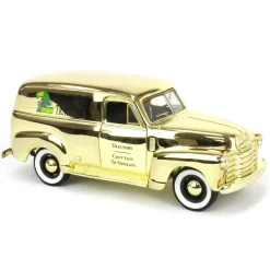 Gold 1952 Chevrolet 3100 Panel Van Collectors Bank