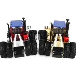 Gold & Silver Chrome Set ~ 1/16 Steiger PTA-325 "Stars N Stripes" 4WD Tractor with Duals, ERTL Prestige