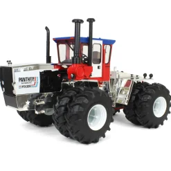 Gold & Silver Chrome Set ~ 1/16 Steiger PTA-325 "Stars N Stripes" 4WD Tractor with Duals, ERTL Prestige