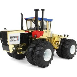 Gold & Silver Chrome Set ~ 1/16 Steiger PTA-325 "Stars N Stripes" 4WD Tractor with Duals, ERTL Prestige