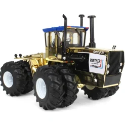 Gold & Silver Chrome Set ~ 1/16 Steiger PTA-325 "Stars N Stripes" 4WD Tractor with Duals, ERTL Prestige