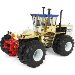 Gold & Silver Chrome Set ~ 1/16 Steiger PTA-325 "Stars N Stripes" 4WD Tractor with Duals, ERTL Prestige