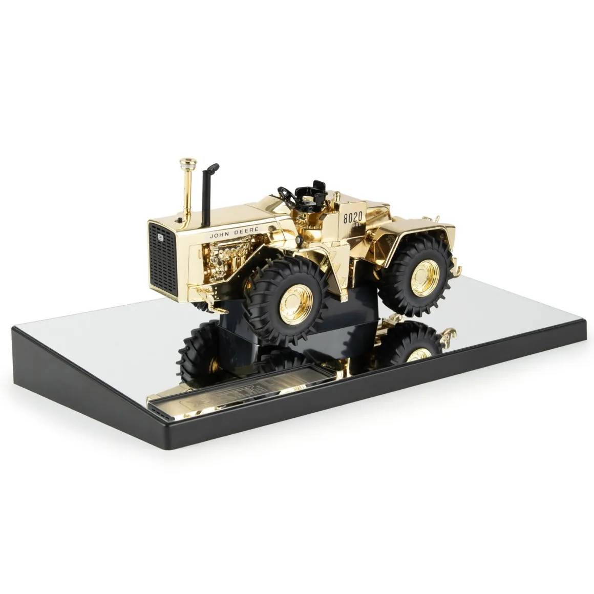 Gold Chrome Chase Unit ~ 1/32 John Deere 8020 Tractor, ERTL 80th Anniversary