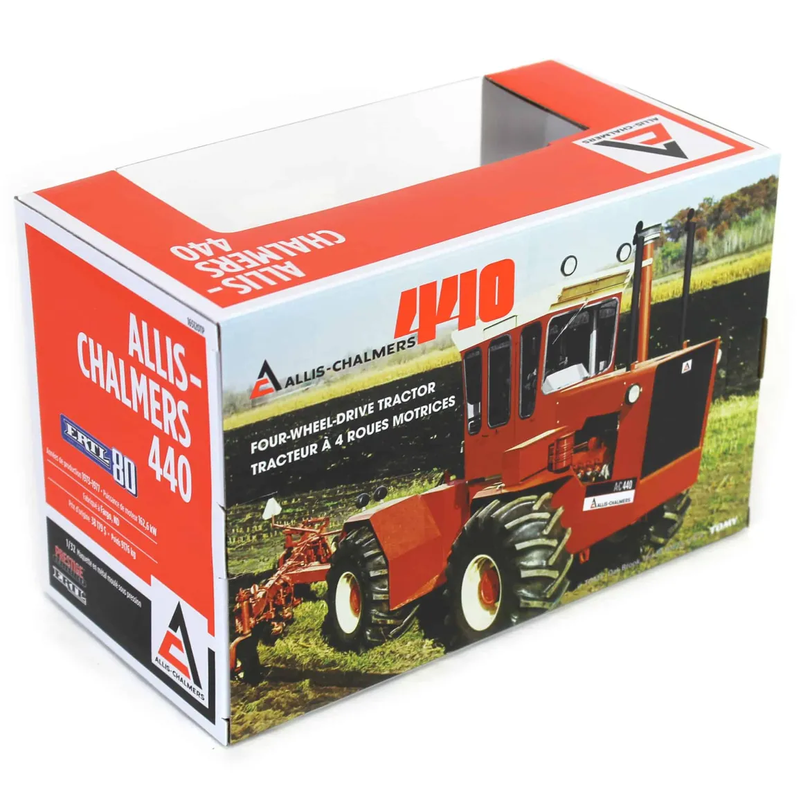 Gold Chrome Chase Unit ~ 1/32 Allis Chalmers 440 4WD, ERTL 80th Anniversary, Prestige Collection