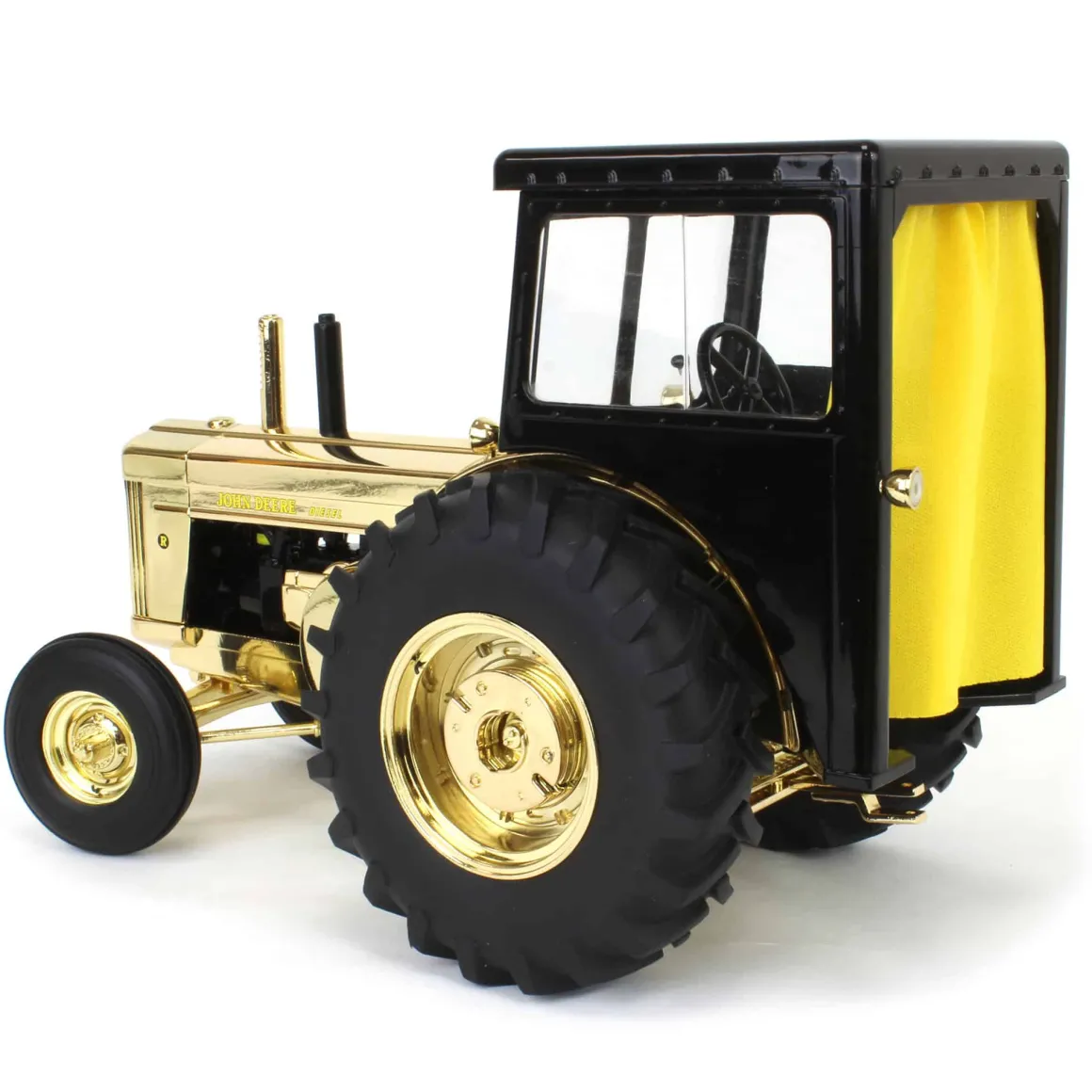 Gold Chrome Chase Unit ~ 1/16 John Deere Model "R" with Cab, 2024 Two Cylinder Club