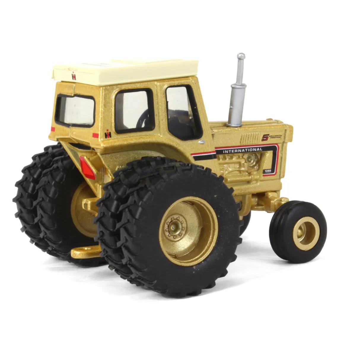 Gold Painted Chase Unit ~ 1/64 International Harvester 1066 5 Millionth Tractor, 50th Anniv, ERTL Prestige
