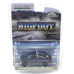 Green Machine ~ 1/64 1987 Ford F-250 XLT Lariat Bigfoot Cruiser 1, Scherer Truck Equip Collaboration