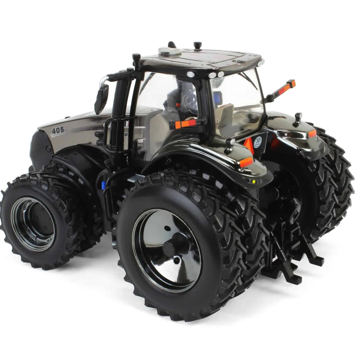 Gun Metal Chrome Chase Unit ~ 1/32 Case IH Magnum 405 Tractor, 2024 Farm Show, ERTL Prestige
