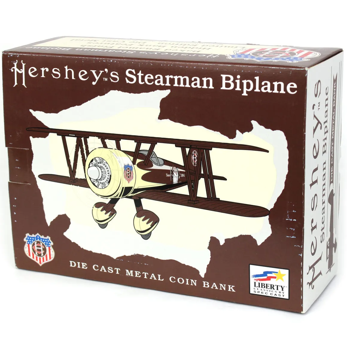 Hershey's Stearman Biplane Coin Bank