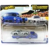 Hot Wheels Premium Team Transport 1955 Mercedes-Benz Blaues Wunder with Mercedes-Benz 300 SL