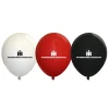 IH 10 Pack of Party Balloons - 4 Red, 3 White & 3 Black