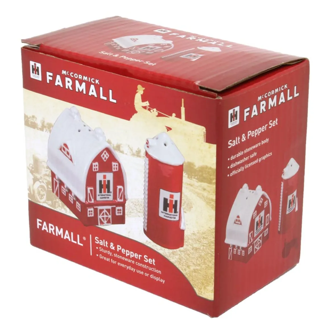 IH Barn and Silo Salt & Pepper Shaker Set