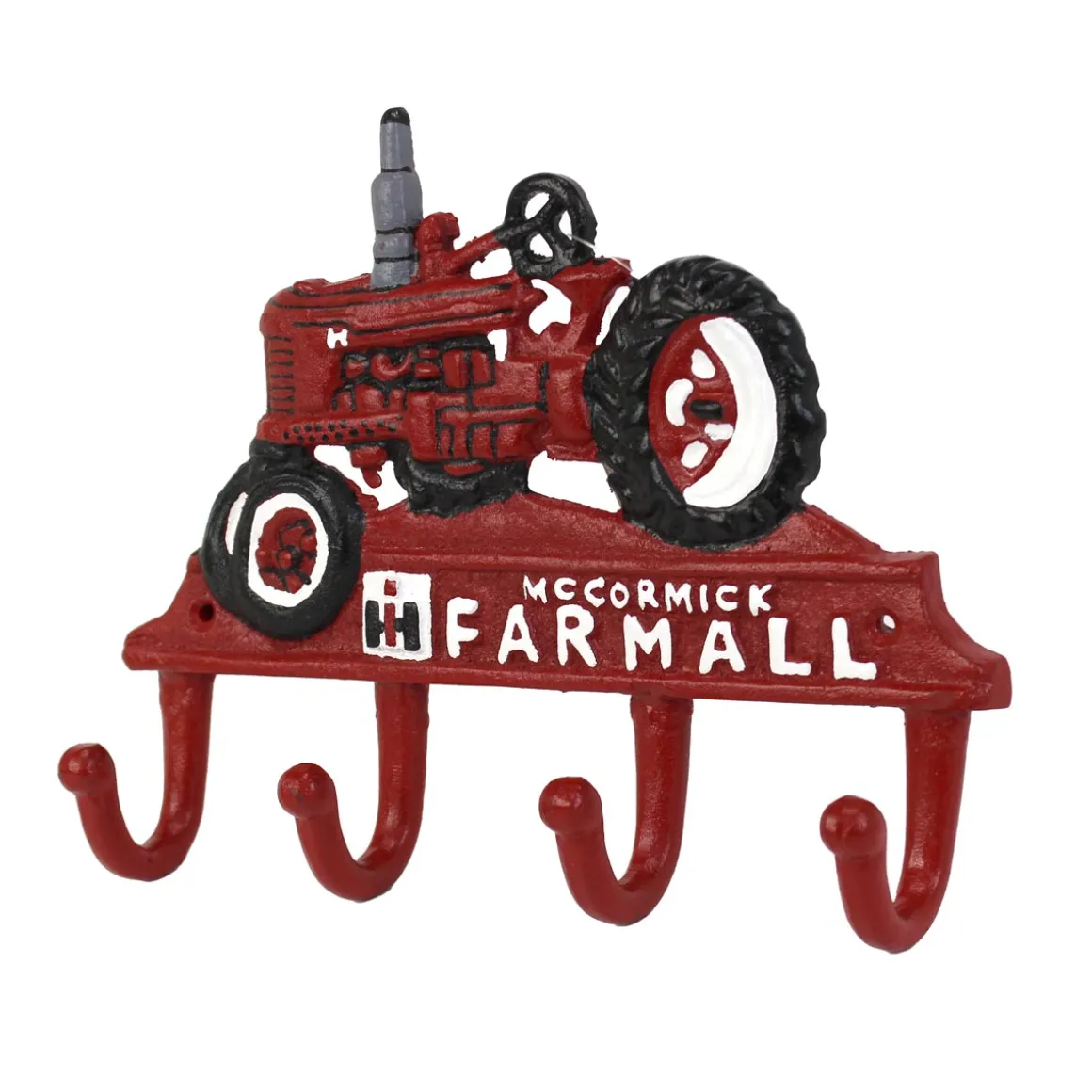 IH Farmall H Cast Iron 4 Peg Coat Rack