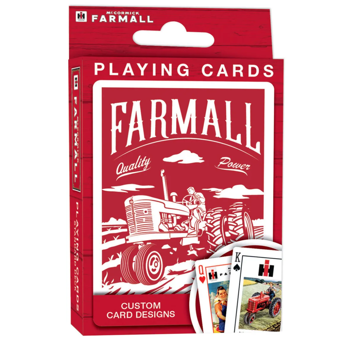 IH Farmall Playing Cards with Vintage Ad Designs