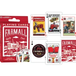 IH Farmall Playing Cards with Vintage Ad Designs