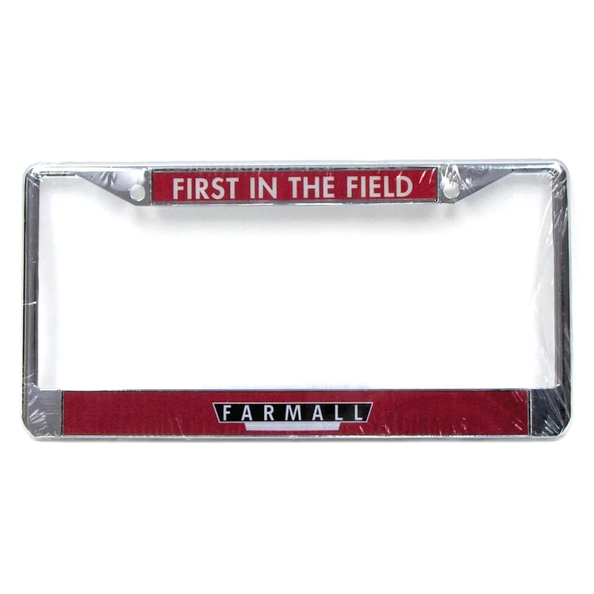 IH Farmall "First in the Field" License Plate Holder