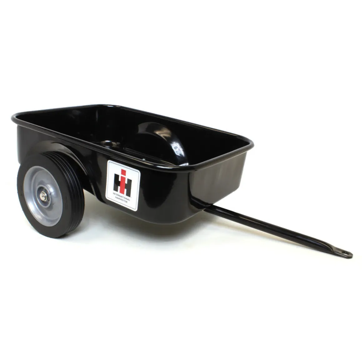 IH Logo Black Steel Pedal Trailer by ERTL