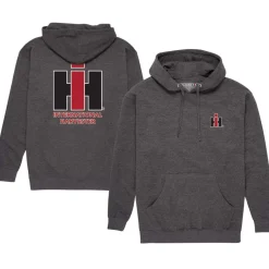 IH Logo Charcoal Hooded Sweatshirt