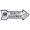 IH McCormick Farmall Cast Iron 10in x 4in Quality Equipment Plaque