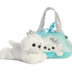 7in Peek-A-Boo Princess Puppy Fancy Pals Plush Animal By Aurora